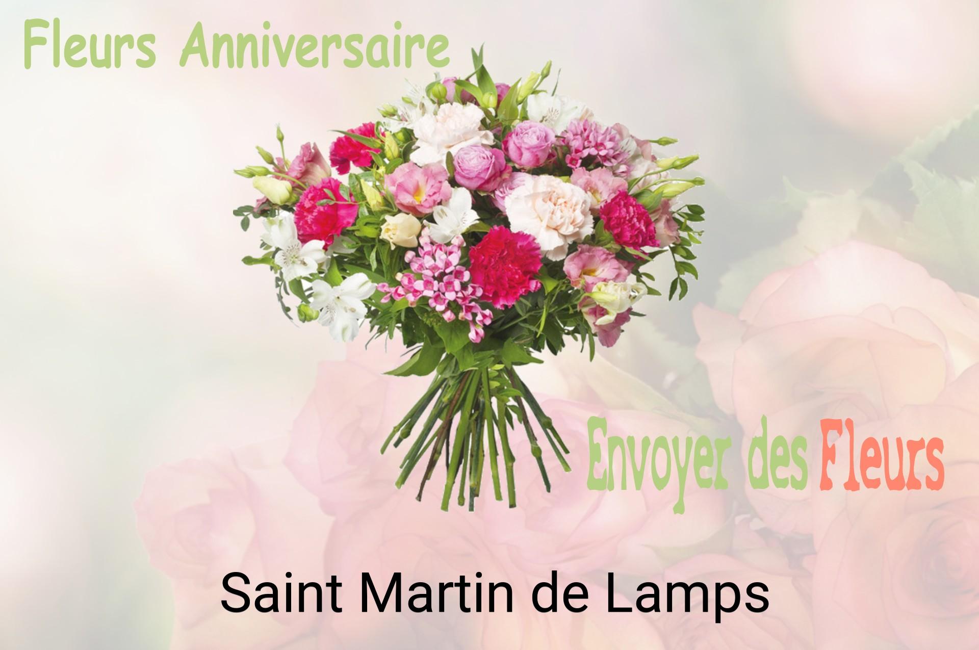 Bouquet de fleurs d’anniversaire livré à Saint-Martin-de-Lamps